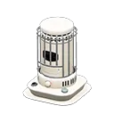 round space heater