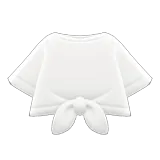 front-tie tee