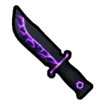Purple Flame Knife