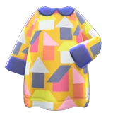 house-print dress