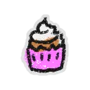 Pink Cupcake