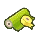 chartreuse wrapping paper