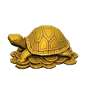 gold turtle figurine
