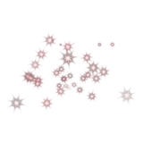 Red sparkles