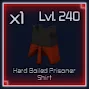 Hard Boiled Prisoner Shirt