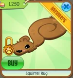 Squirrel Rug