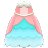 mermaid princess dress