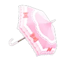 pink shiny-bows parasol