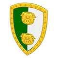 Medieval Pig Coat of Arms