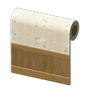 beige blossoming wall