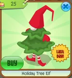 Holiday Tree Elf