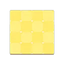 cute yellow-tile flooring
