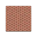 brown honeycomb tile