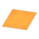 simple medium orange mat