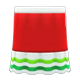 colorful skirt