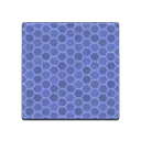 blue honeycomb tile