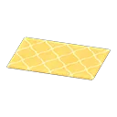yellow kitchen mat