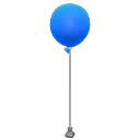 blue balloon