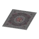 elegant black rug