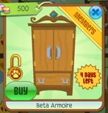 Beta Party Items
