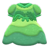 glowing-moss dress