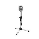 silver mic