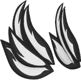 Streaked Wing Hair