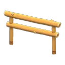 log fence