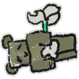Sideways Spirit Bear