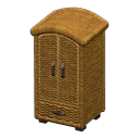 rattan wardrobe