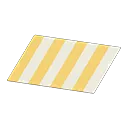 yellow stripes rug