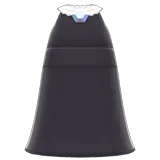 full-length dress with pearls