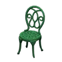 iron garden chair