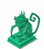 Lunar New Year Jade Statues