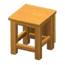 box-shaped seat