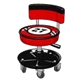 Rolling Racer Chair