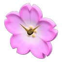 cherry-blossom clock