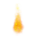 Orange flame
