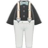 suspender outfit