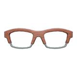 wooden-frame glasses