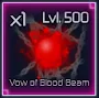 Vow of Blood Beam