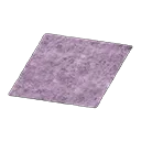 purple shaggy rug