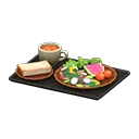 veggie plate meal