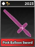 Pink Balloon Sword