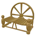Wagon Wheel Sofa