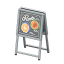 standing shop sign