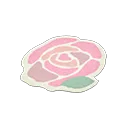 pink rose rug