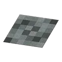 black blocks rug