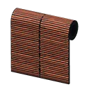 bamboo-screen wall