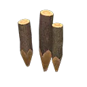 log stakes